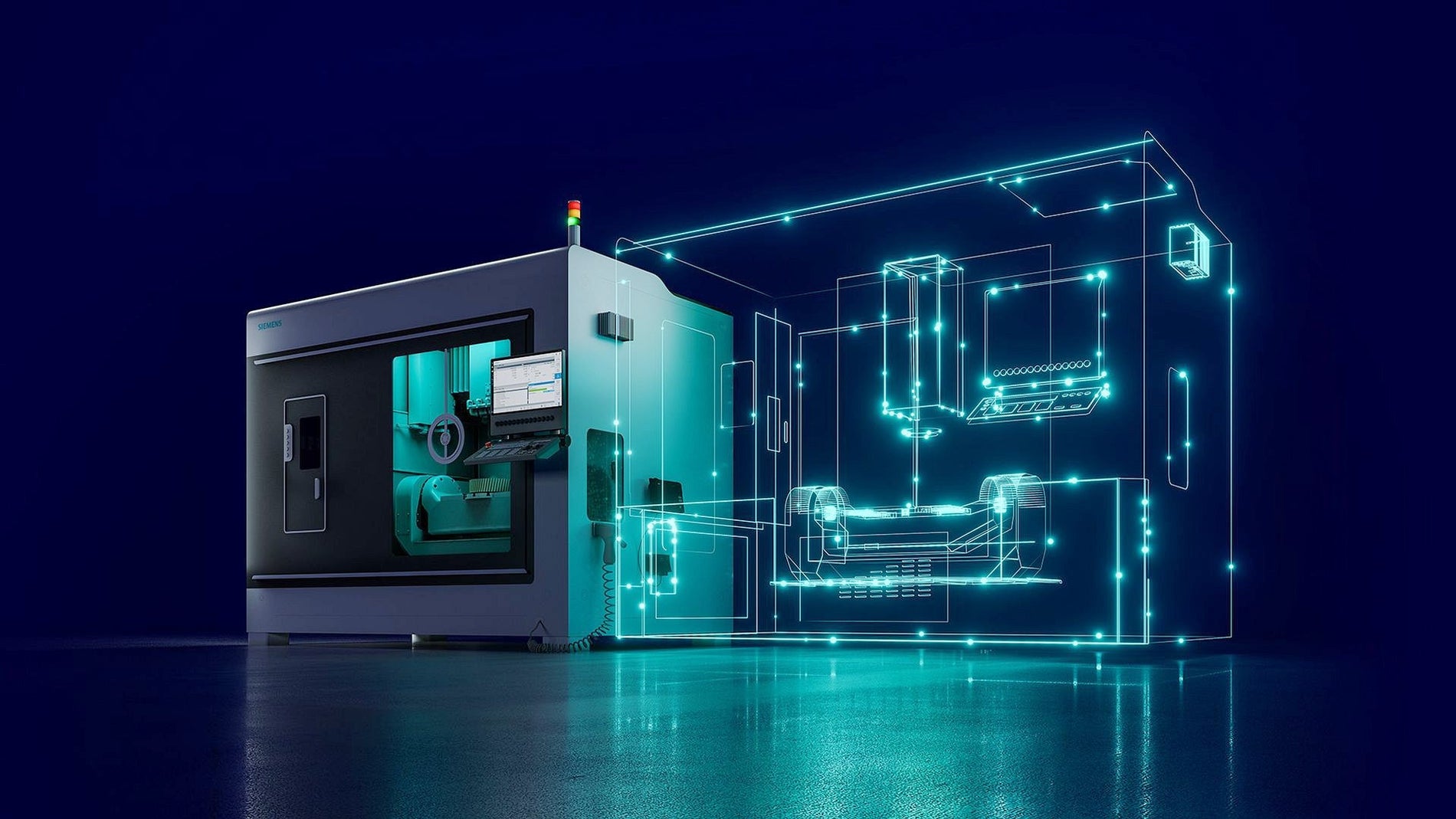 Siemens' MACHINUM and SINUMERIK 828D at IMTEX 2025
