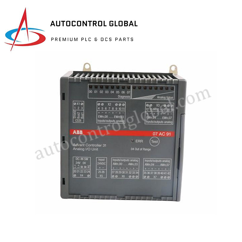 07 AC 91 | Modul Input/Output Analog ABB 07AC91