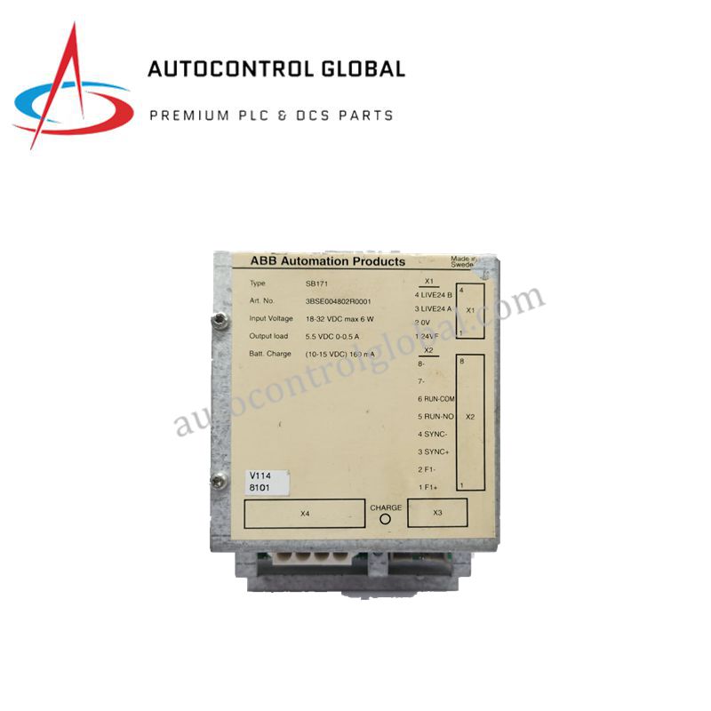 SB171 3BSE004802R0001 | ABB | Источник резервного питания