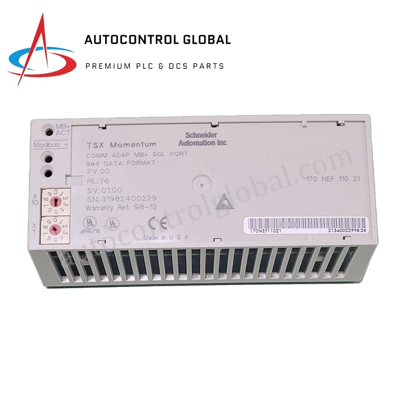 170NEF11021 Schneider Modicon | Adaptateur de communication Modbus Plus