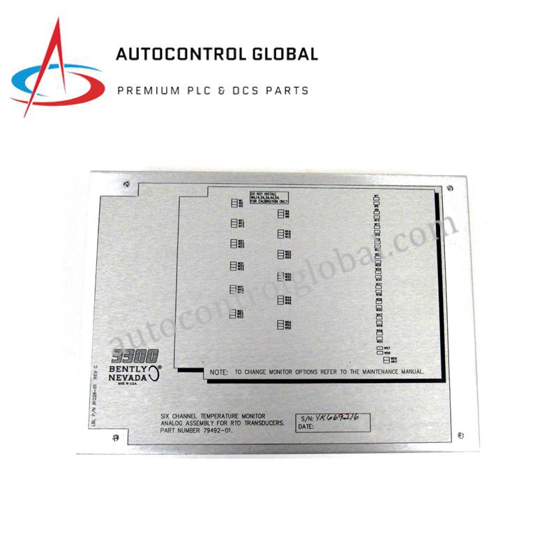 3300/45 Series 79492-01 | Bently Nevada Temperature Monitor