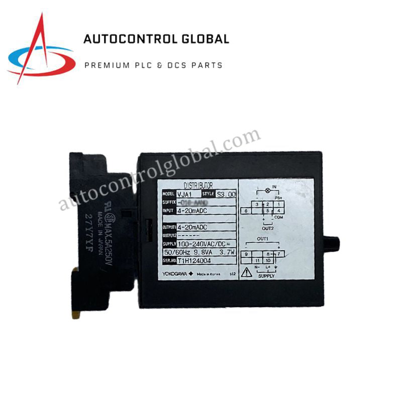 VJA1-027-AAA0 | Yokogawa 4-20mA Signal Distributor for DCS