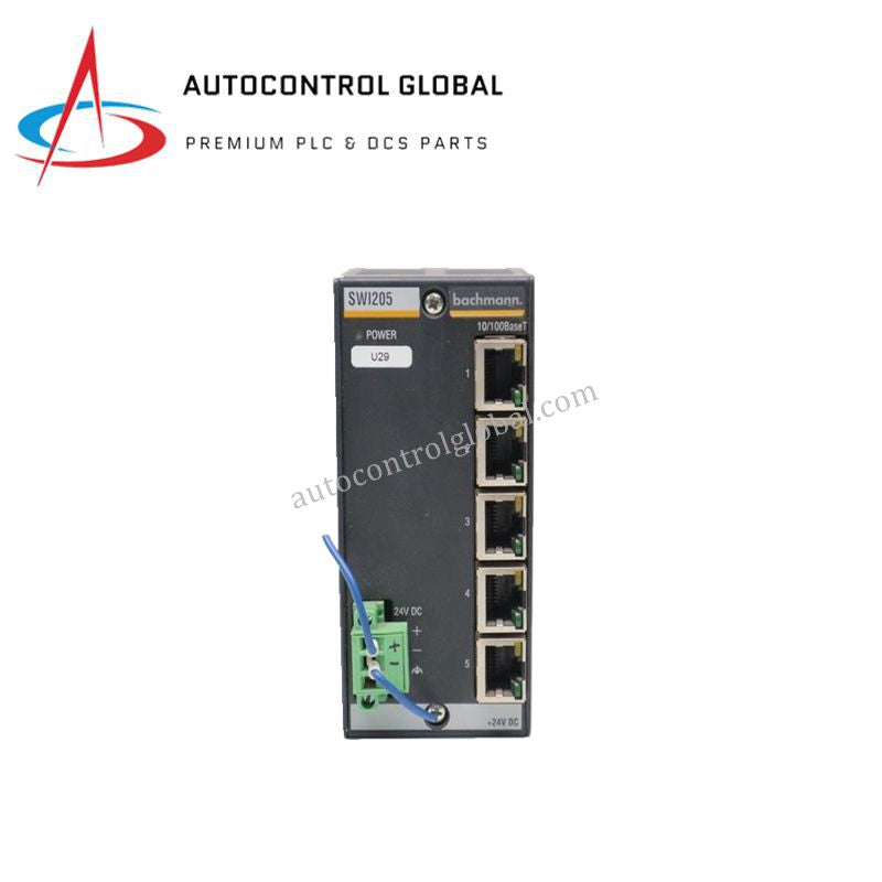 SWI205 | Bachmann Industrial Networking Module – 5W, 24V DC