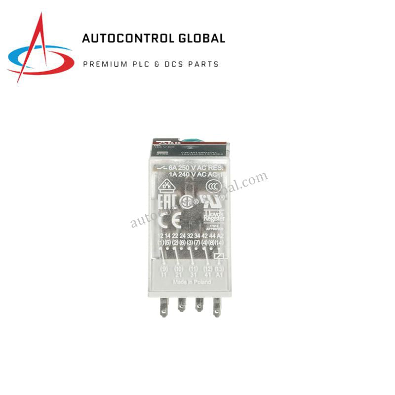 CR-M125DC4L ABB | Compact Industrial Control Relay with LED