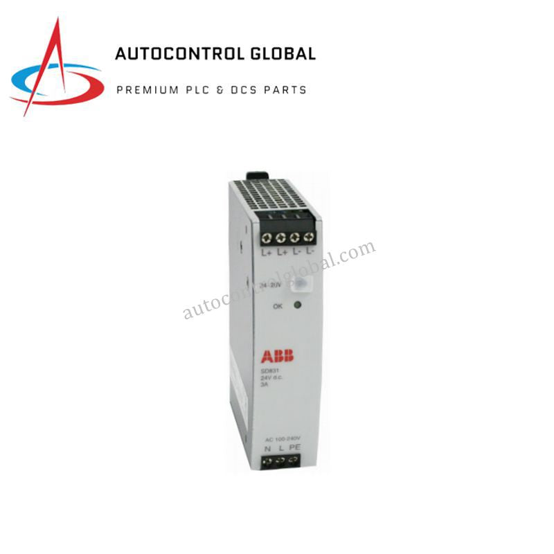 ABB SS822Z | Compact Power Supply for Distributed Control Systems