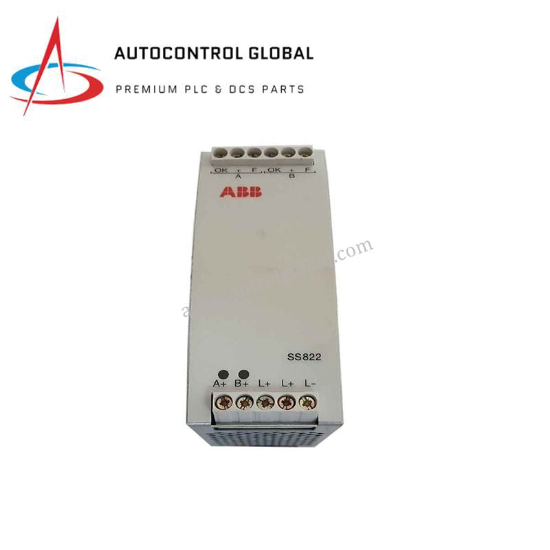 ABB SS822Z | Compact Power Supply for Distributed Control Systems