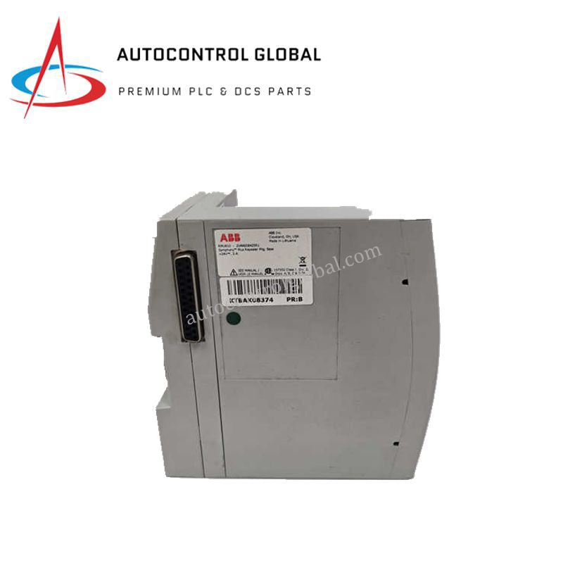 RMU610 ABB | Fiber-Optic Repeater Mounting Base for RTU Systems