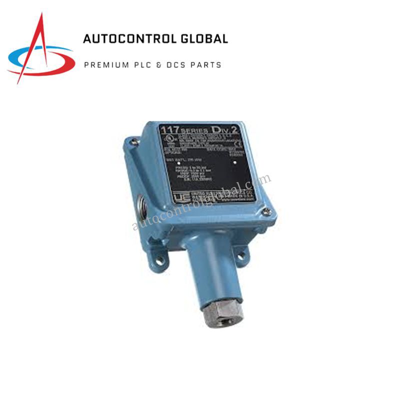 United Electric H100-193 | Adjustable Pressure Switch