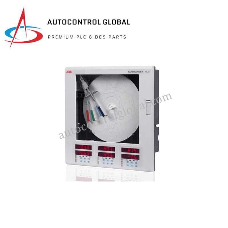 ABB C1900R-Q | Precision Circular Chart Recorder for Process Data