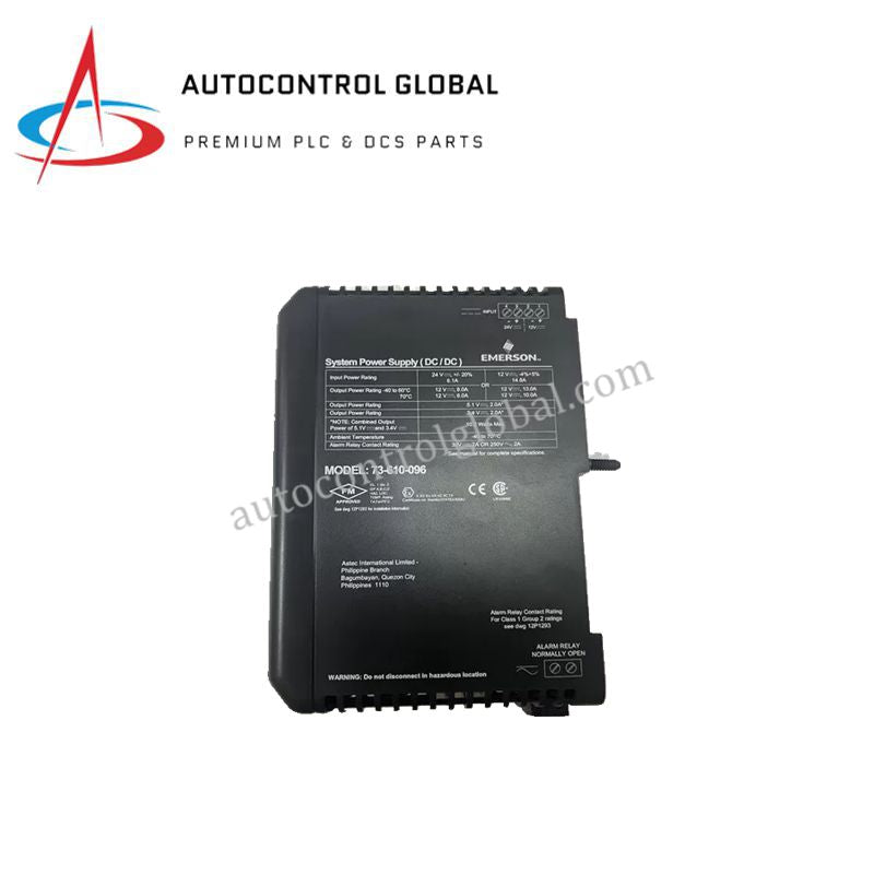 Emerson 15B10895G1 | Hot-Swappable Network Power Module