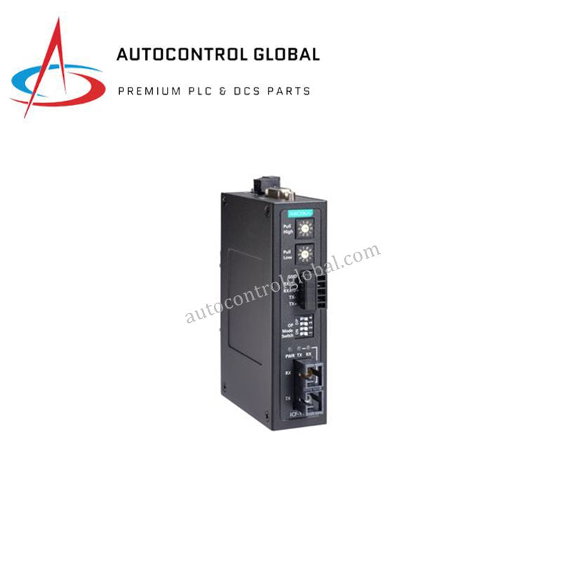 MOXA ICF-1150-S-SC-T | Industrial Serial-to-Fiber Converter