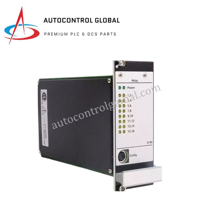 vEmerson EPRO A6740/10 | 16-Channel Output Relay Module