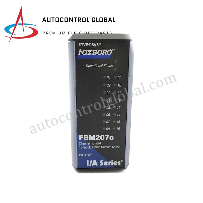 FBM207C P0917GY Foxboro Isolated 48vdc Contact Sense Module