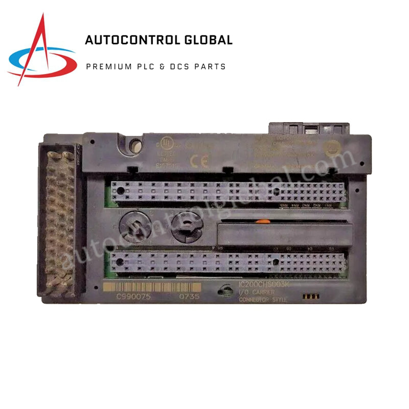 IC200CHS003K | GE Fanuc Connector-Style I/O Carrier