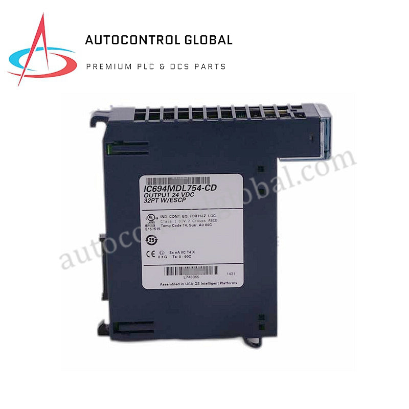 GE Fanuc IC694MDL754 Positive Logic Discrete Output Module