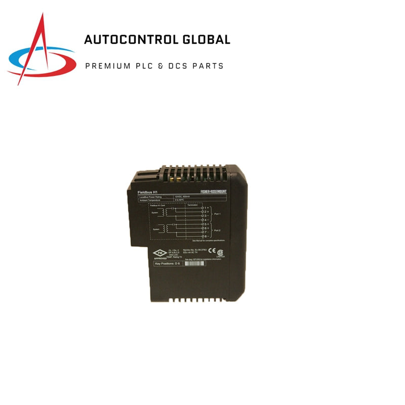 Emerson DeltaV KJ3242X1-FA1 Redundant H1 Terminal Block