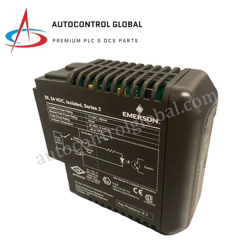 KJ3206X1-BA1 DI 8 canali 24 VDC isolato Emerson