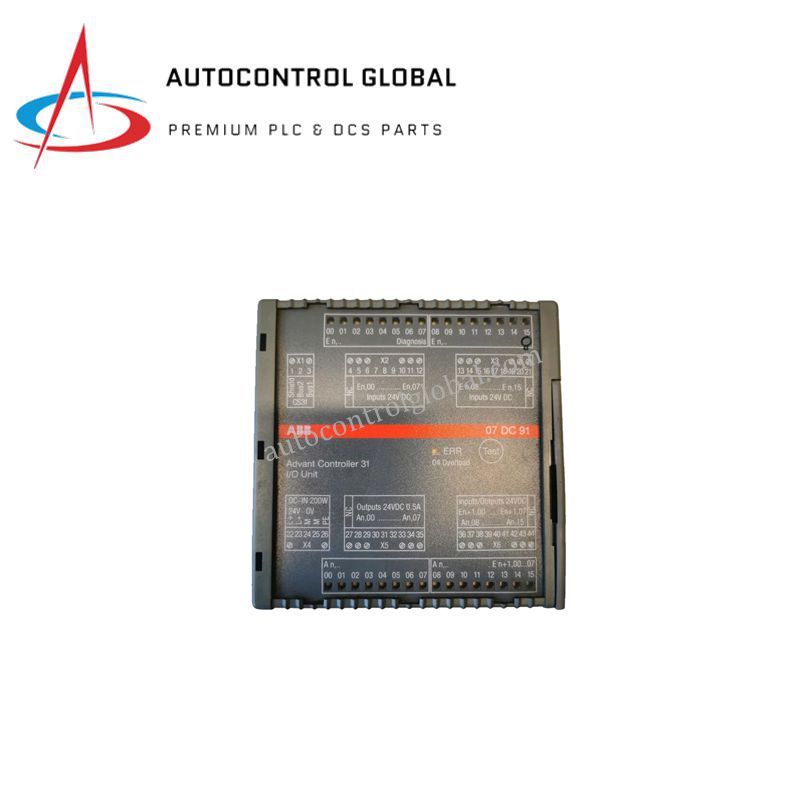 ABB 07DO90-S | Safety-Oriented Output Module for AC31 PLC