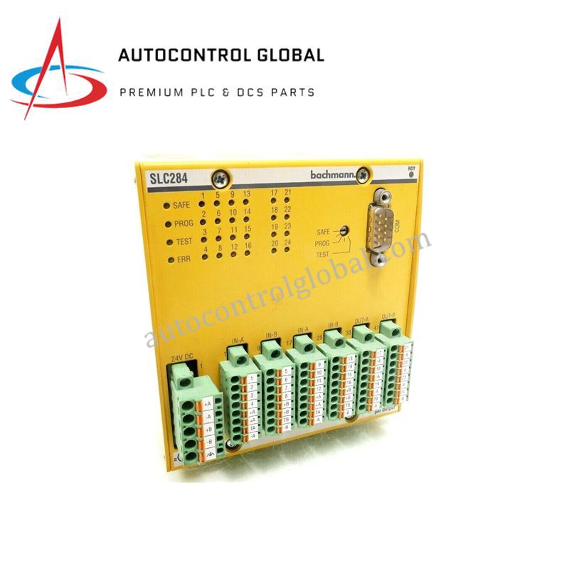 SLC284 00014273-00 Bachmann | SIL3 Certified Safety Controller