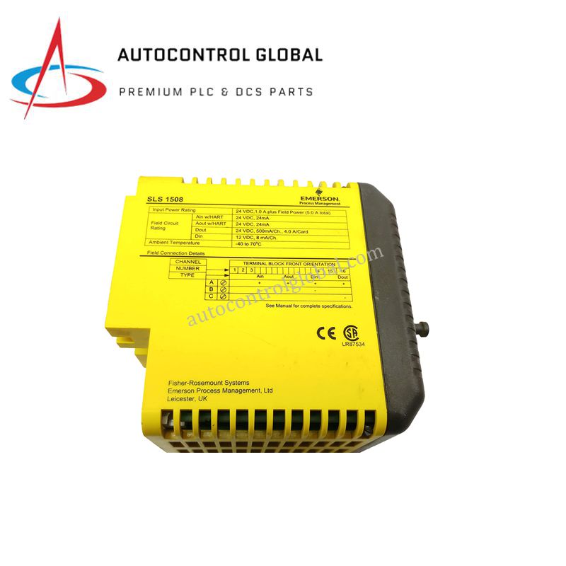 Emerson KJ2201X1-PW1 | High-Reliability SIS Logic Solver Module
