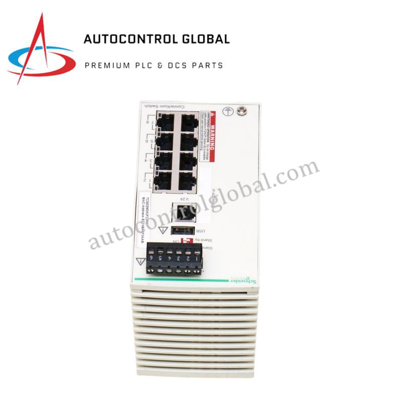 TCSESM083F23F0 by Schneider | Industrial Ethernet Switch 8TX