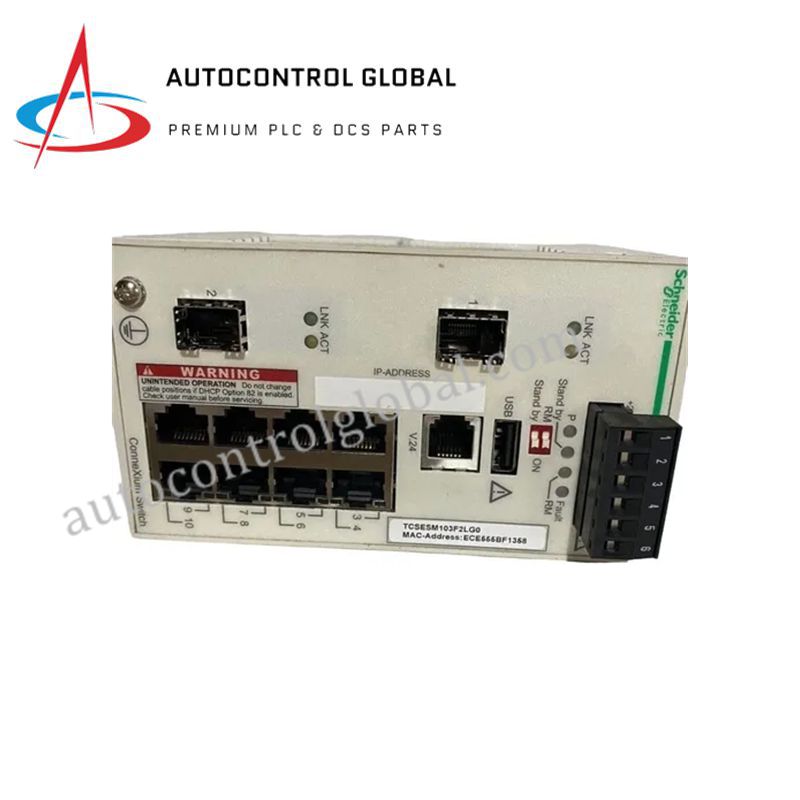 Schneider TCSESM103F2LG0 | ConneXium Managed Switch 5-Port