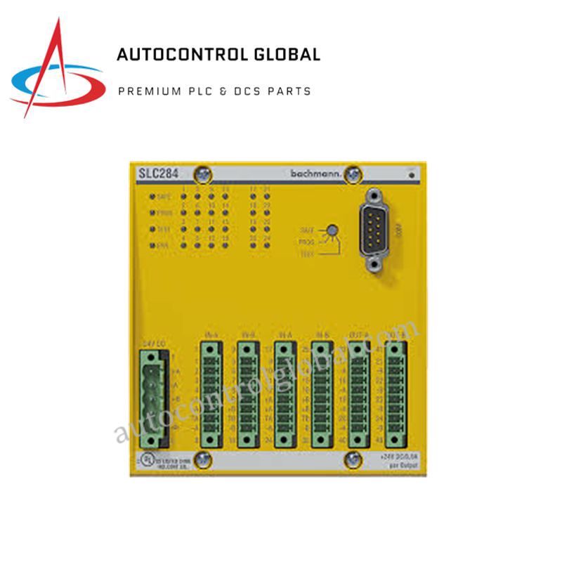 SLC284 00014273-00 Bachmann | SIL3 Certified Safety Controller ...