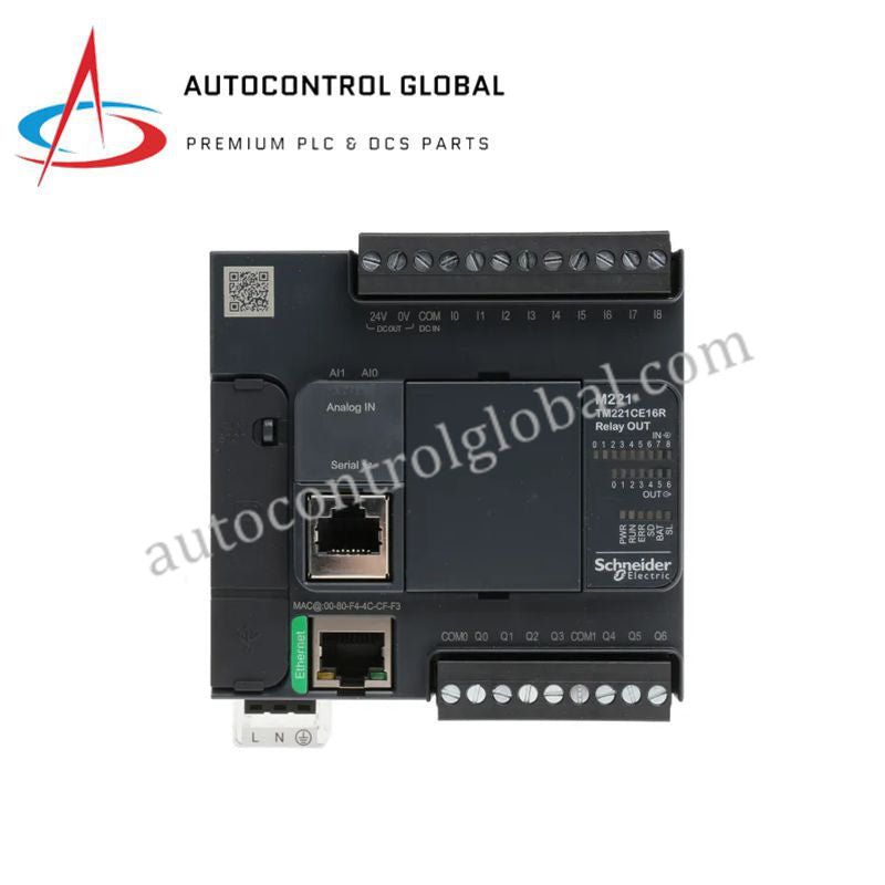 Modicon M221 TM221CE16R | Small Machine Automation PLC