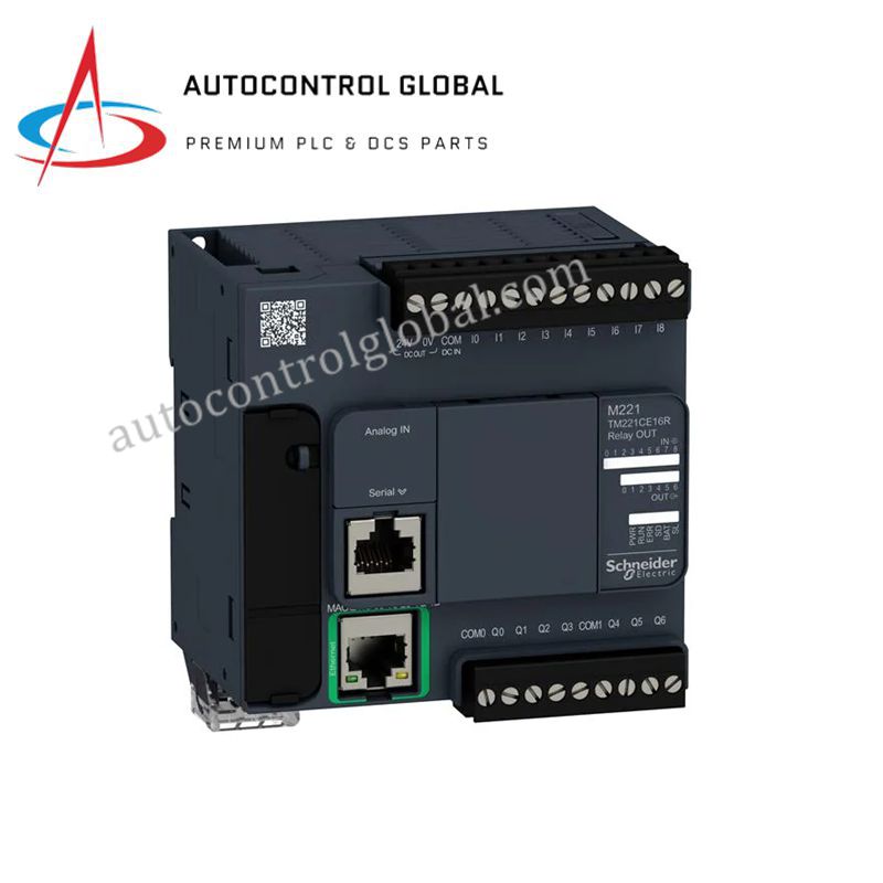 Modicon M221 TM221CE16R | Small Machine Automation PLC