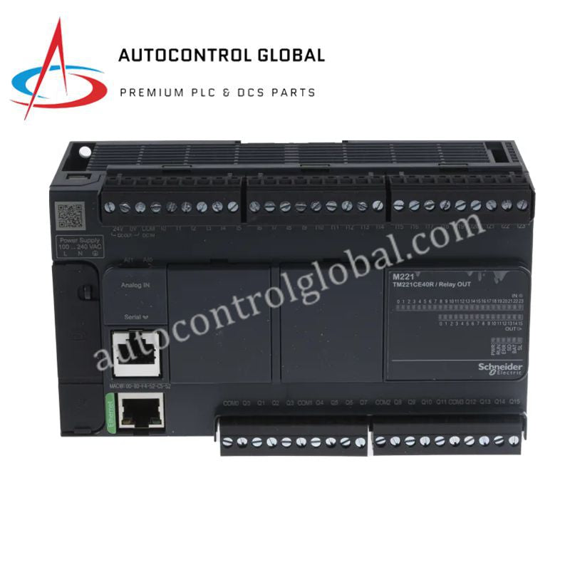Schneider TM221CE40R | M221 PLC with Relay Outputs and Ethernet