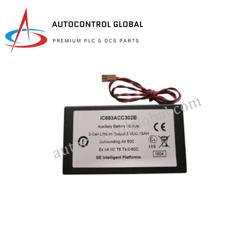 IC693ACC302B | GE Fanuc | 15000mAh Lithium Backup Battery