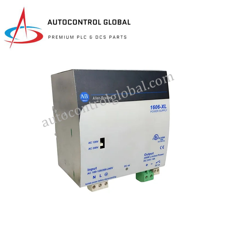 Fuente de alimentación compacta para riel DIN 1606-XLDNET8 | Allen-Bradley 24V 8A