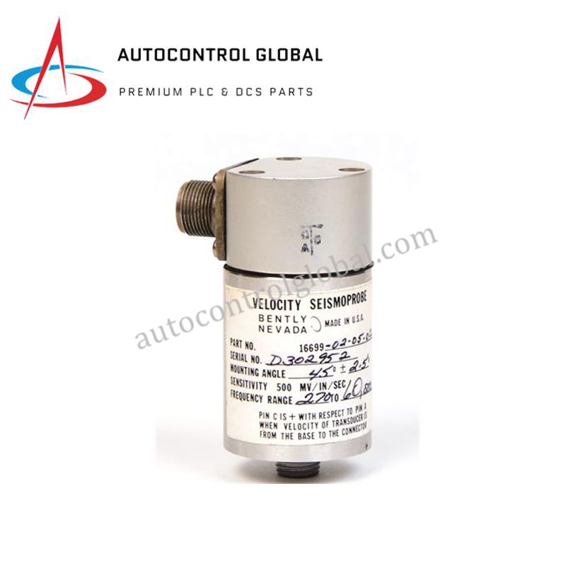 16699-10-02-02 | Bently Nevada Machinery Vibration Sensor
