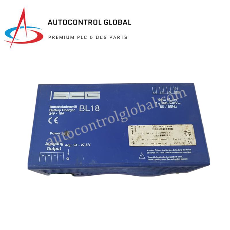 BL1840024 | Woodward SEG Battery Charger Module