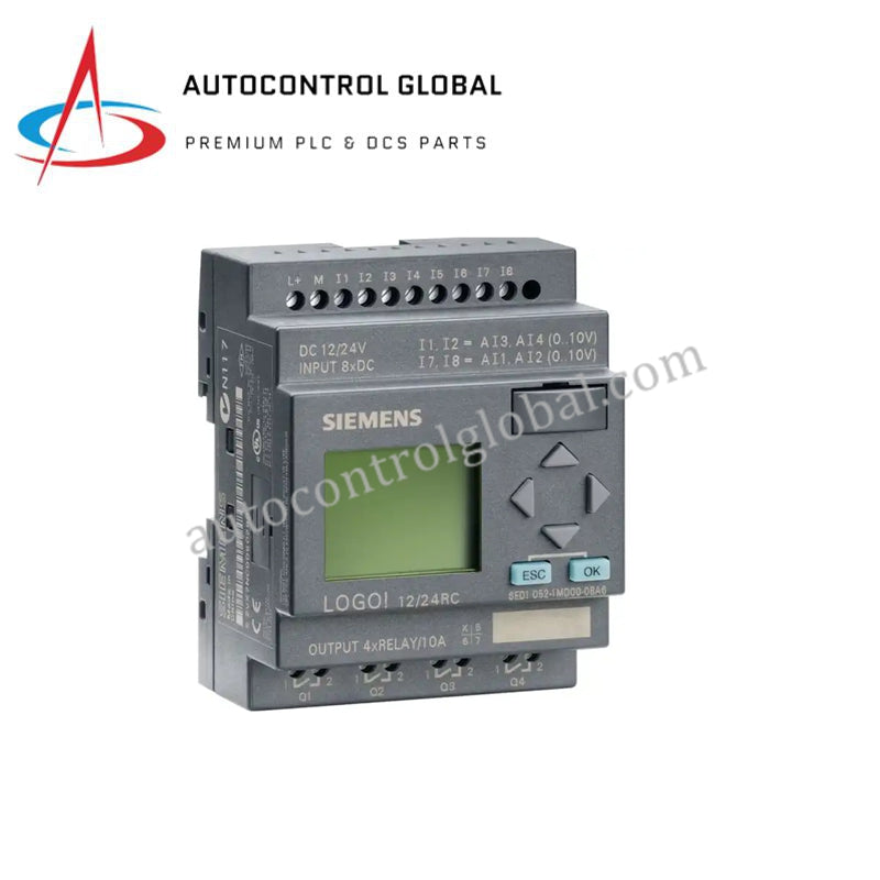 6ED1052-2MD00-0BA6 | Siemens Қысқа Құрылым 12/24В Түзу Ток Реле Логикасы