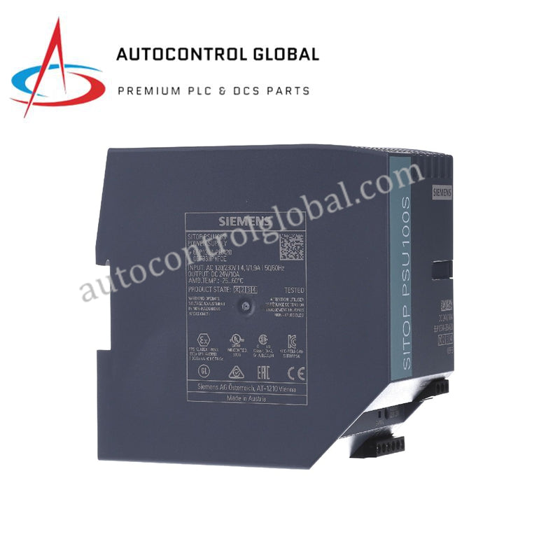 6EP1334-2BA20 Siemens | 1 Faz 24V Doğru Akım 10A Sabitlenmiş Güç Kaynağı