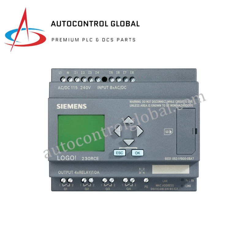 Siemens 6ED1052-1MD00-0BA7 | Ekranlı 0BA7 Mantık Modülü