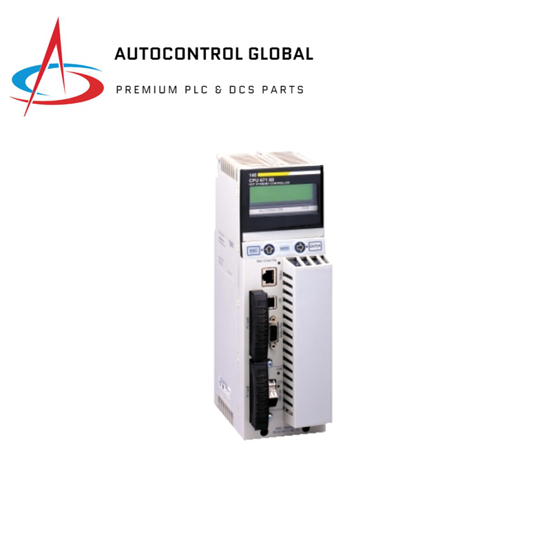 Processeur de redondance d'UC Unity Schneider 140CPU67160 avec Ethernet multimode