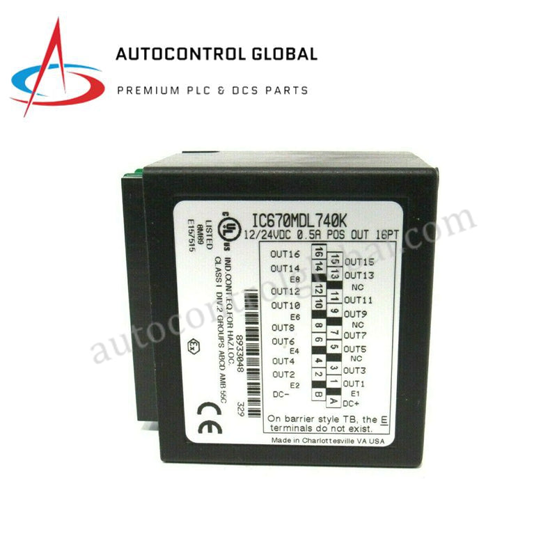 IC670MDL740K IC670MDL740 ماژول ورودی کنترل فیلد GE