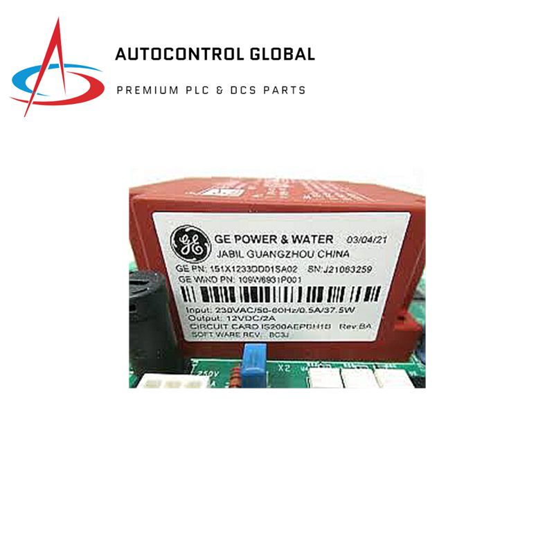 Papan Sirkuit Elektronik General Electric 151X1233DD01SA02