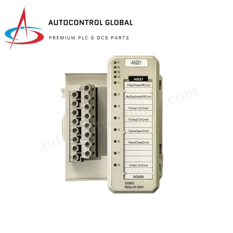 ABB DO820 3BSE008514R1 32-Channel 24V DC Digital Output Module