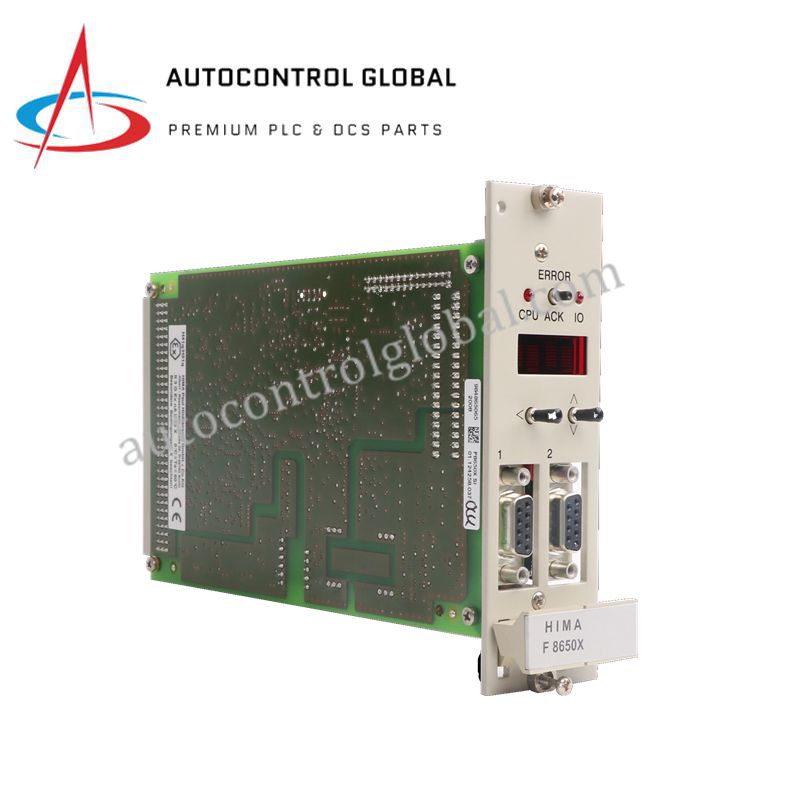 F8650X | HIMA CPU Module for HIQuad and HIMax Safety Platforms