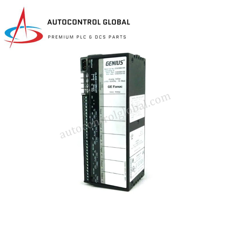 IC660BBA100 GE Fanuc Genius I/O analóg blokk