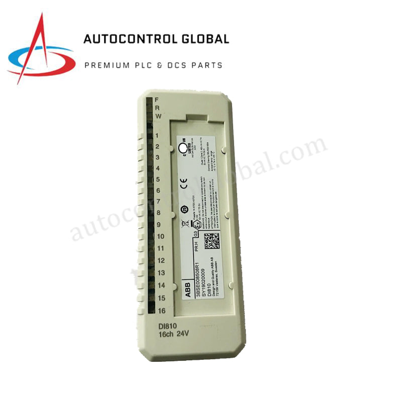 DI810-eA ABB 3BSE008508R2 | 16-Channel 24V Input Module