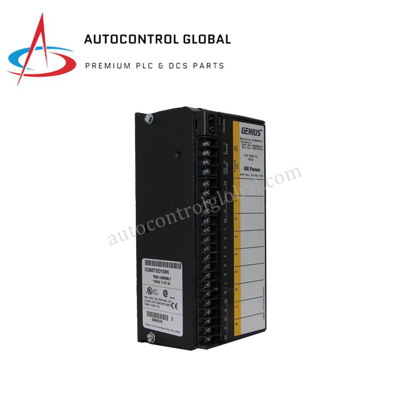 GE Fanuc IC660EBD110P1 Genius I/O Input Module