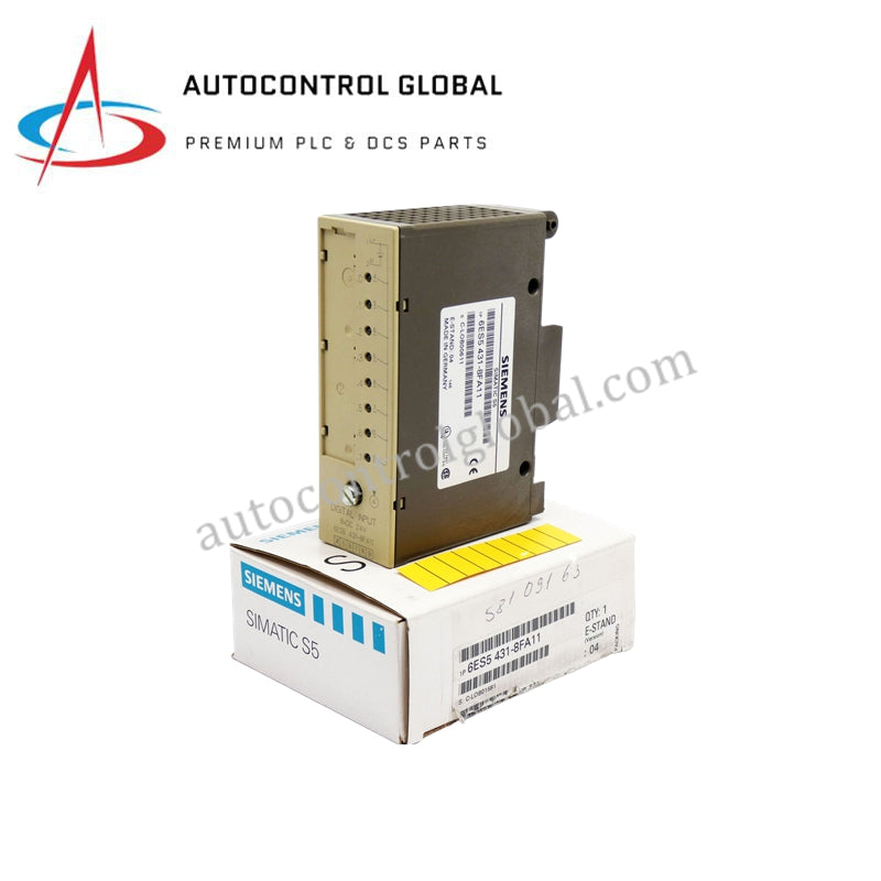 Siemens 6ES5431-8FA11 | Hata Güvenli 8 Giriş 24V Doğru Akım Çıkış Modülü