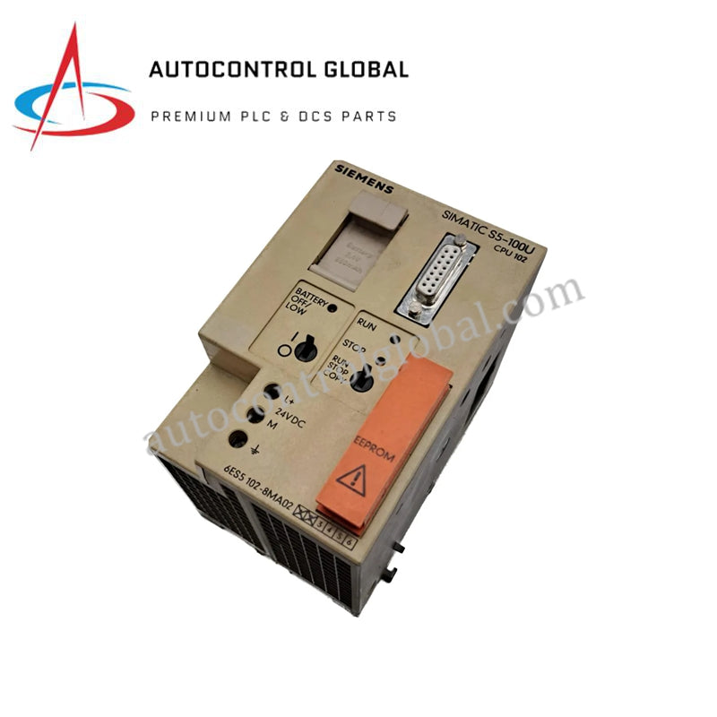وحدة المعالجة المركزية للمنطق S5-100U PLC 102 | سيمنس 6ES5102-8MA02