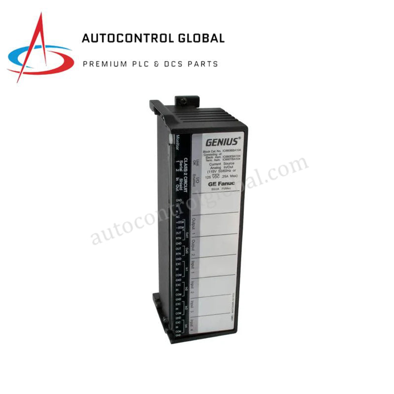 IC660BBA104 GE Fanuc Genius I/O Modulo di ingresso/uscita analogico