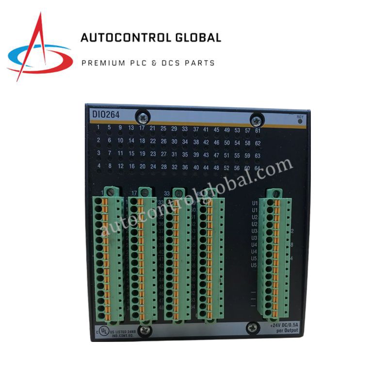 DIO264-C-A60 | Bachmann 64-Channel CAN Digital I/O Module