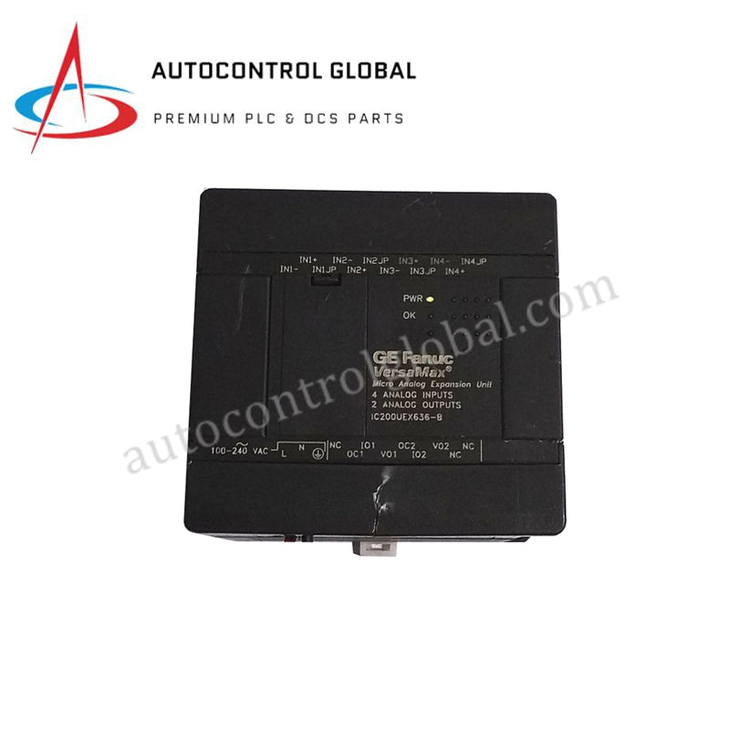 IC200UEX636-C GE Fanuc VersaMax Micro Unit Ekspansi Analog